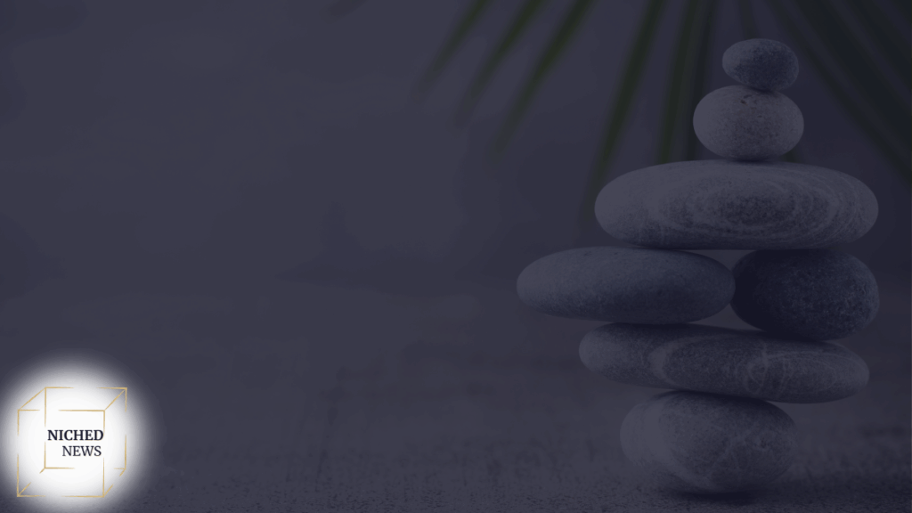 Zen stone stack symbolizing balance and mindfulness in wellness practices